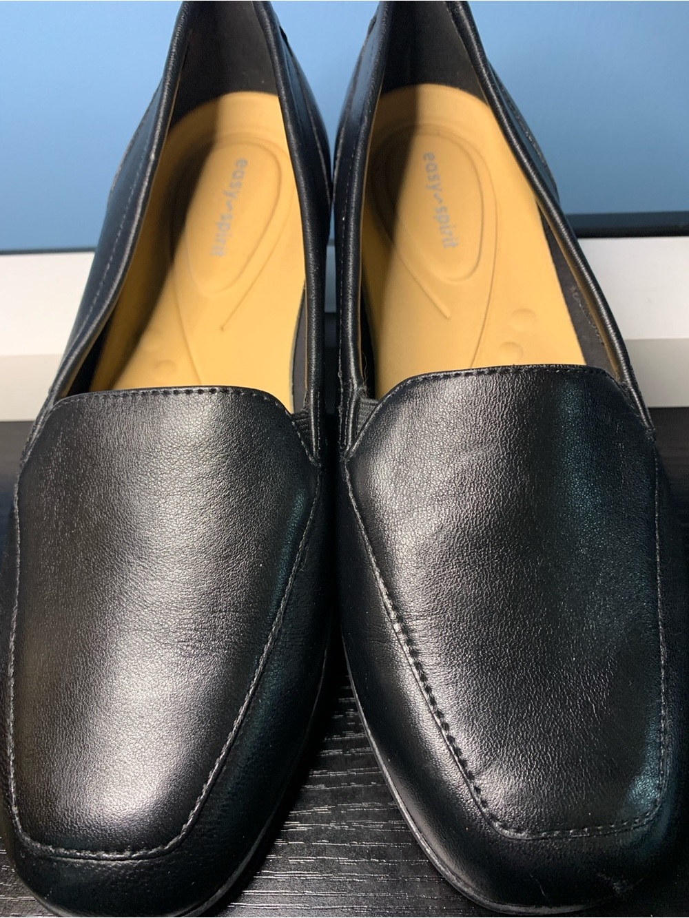 Easy Spirit Black Women's Slip-On Loafers